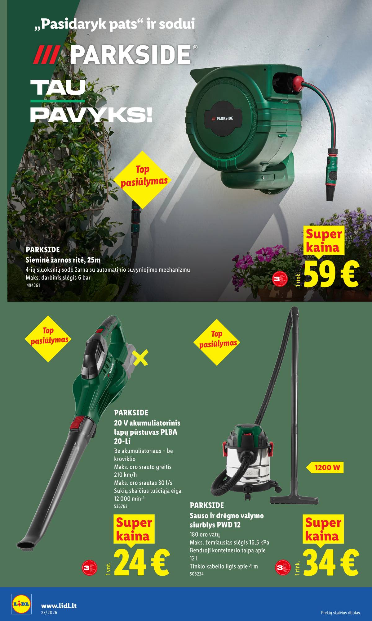 Lidl - LIDL Ne maisto prekių akcijų leidinys 4 puslapis