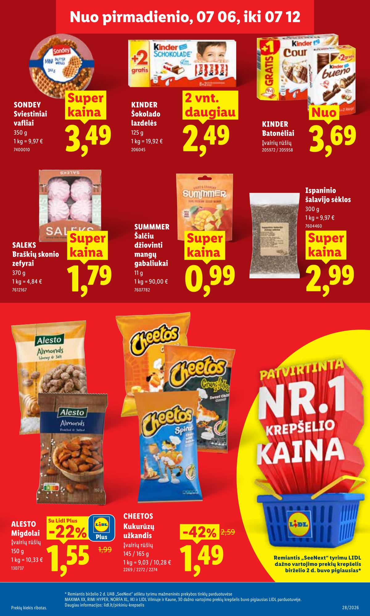 Lidl - LIDL SAVAITĖS Maisto prekių akcijų leidinys 21 puslapis