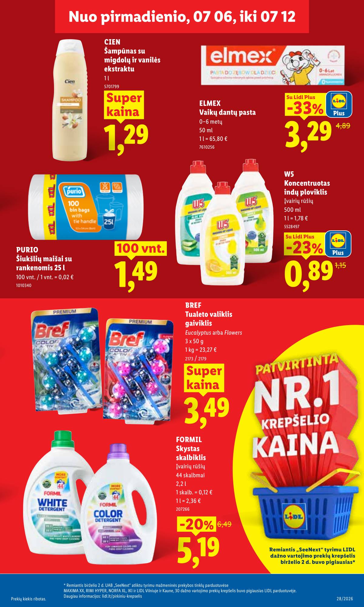 Lidl - LIDL SAVAITĖS Maisto prekių akcijų leidinys 23 puslapis