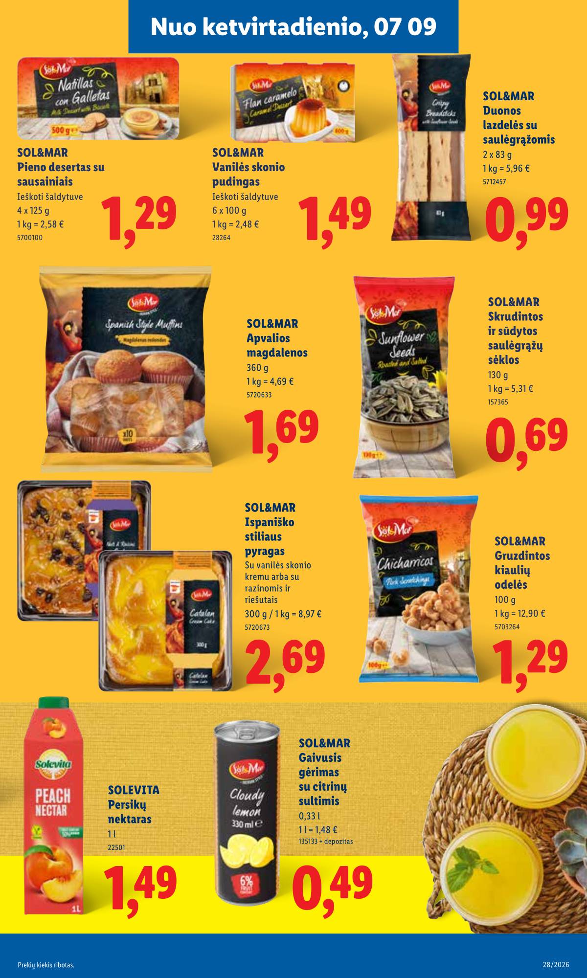 Lidl - LIDL SAVAITĖS Maisto prekių akcijų leidinys 25 puslapis