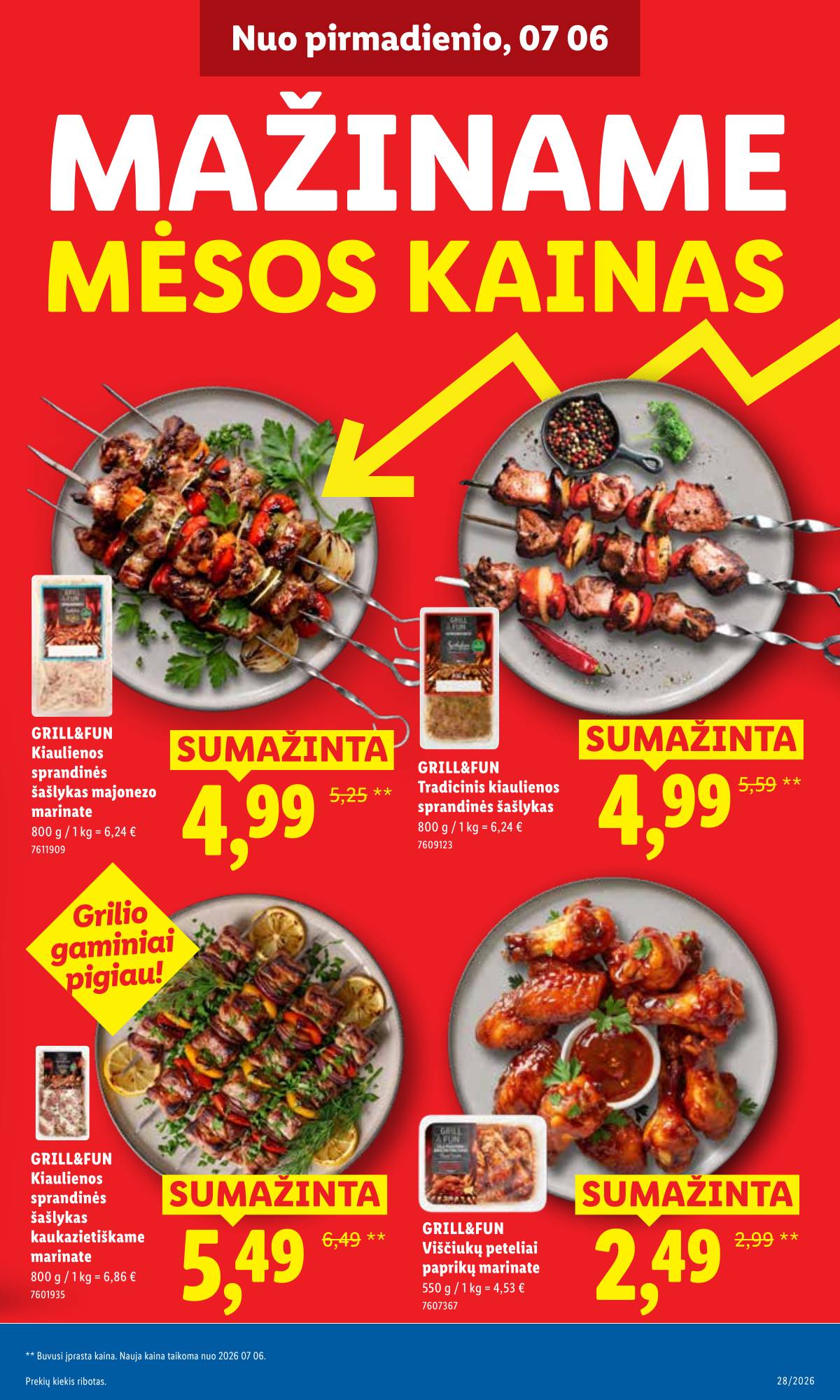 Lidl - LIDL SAVAITĖS Maisto prekių akcijų leidinys 3 puslapis