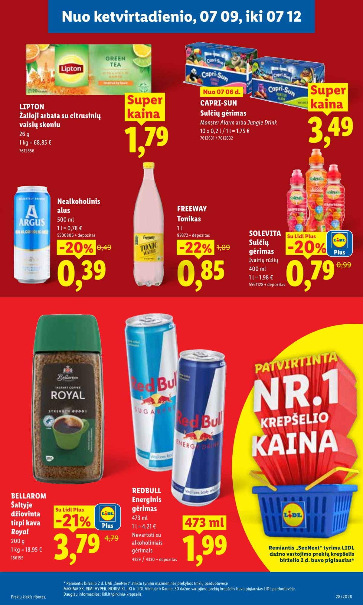 Lidl - LIDL SAVAITĖS Maisto prekių akcijų leidinys 31 puslapis