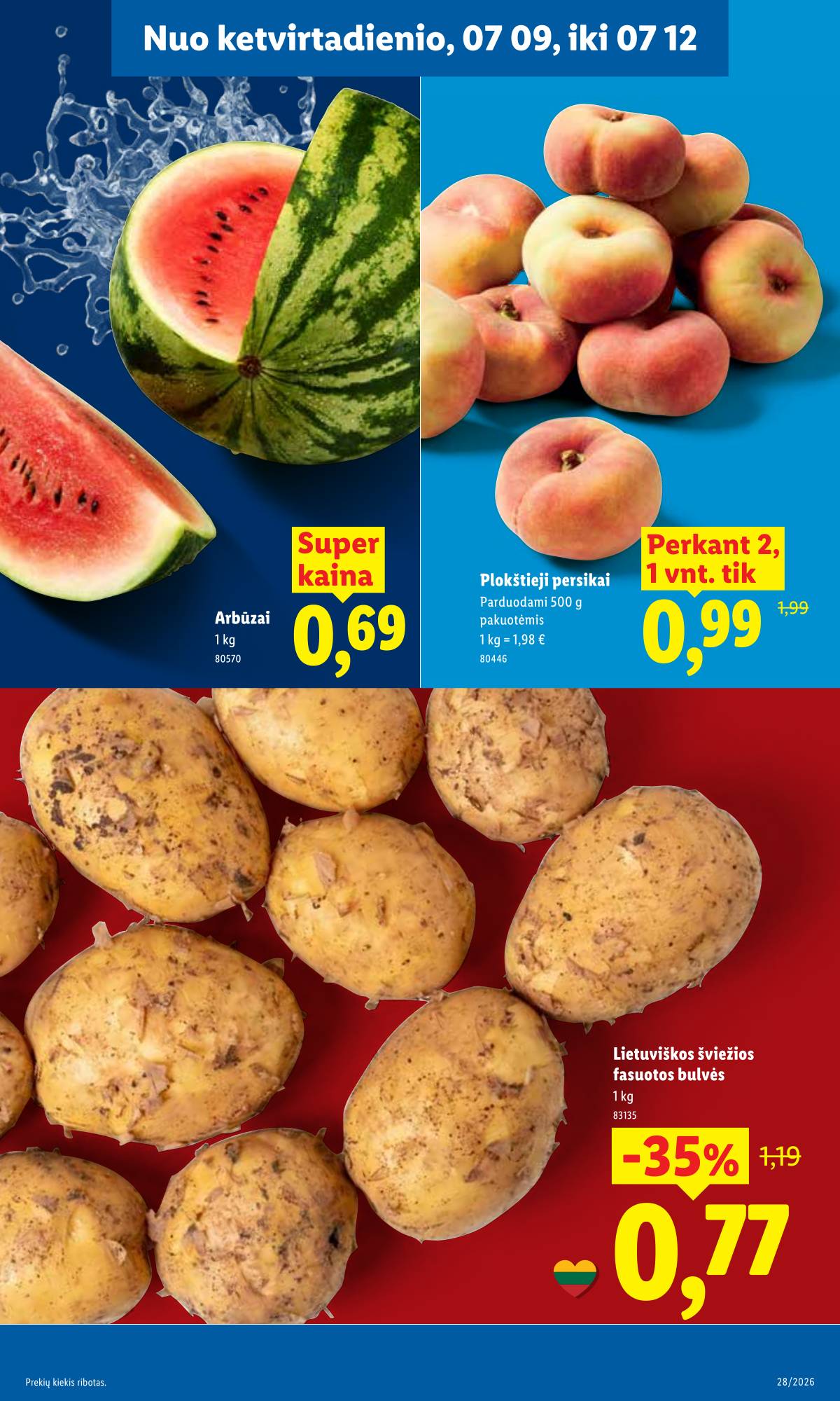 Lidl - LIDL SAVAITĖS Maisto prekių akcijų leidinys 37 puslapis