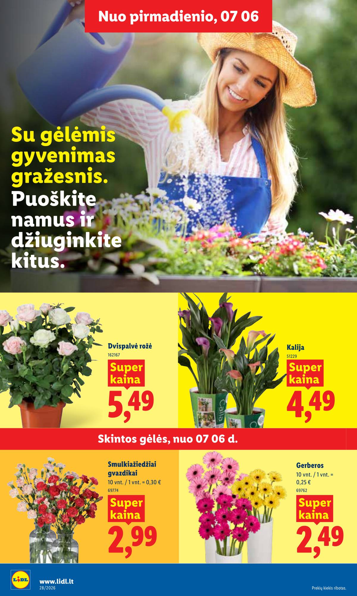 Lidl - LIDL SAVAITĖS Maisto prekių akcijų leidinys 6 puslapis
