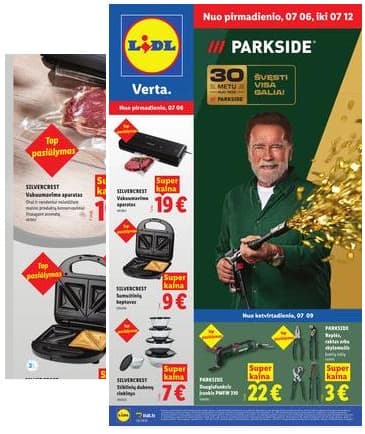 Lidl - LIDL Ne maisto prekių akcijų leidinys 2026-07-06 – 2026-07-12