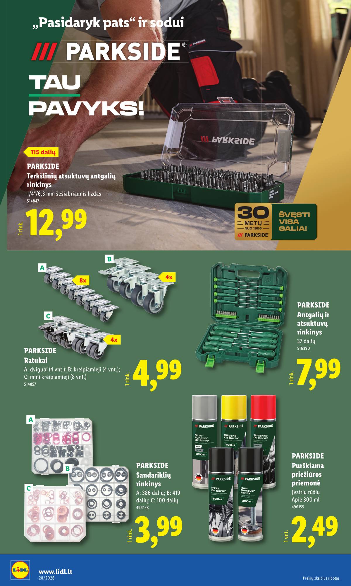 Lidl - LIDL Ne maisto prekių akcijų leidinys 14 puslapis