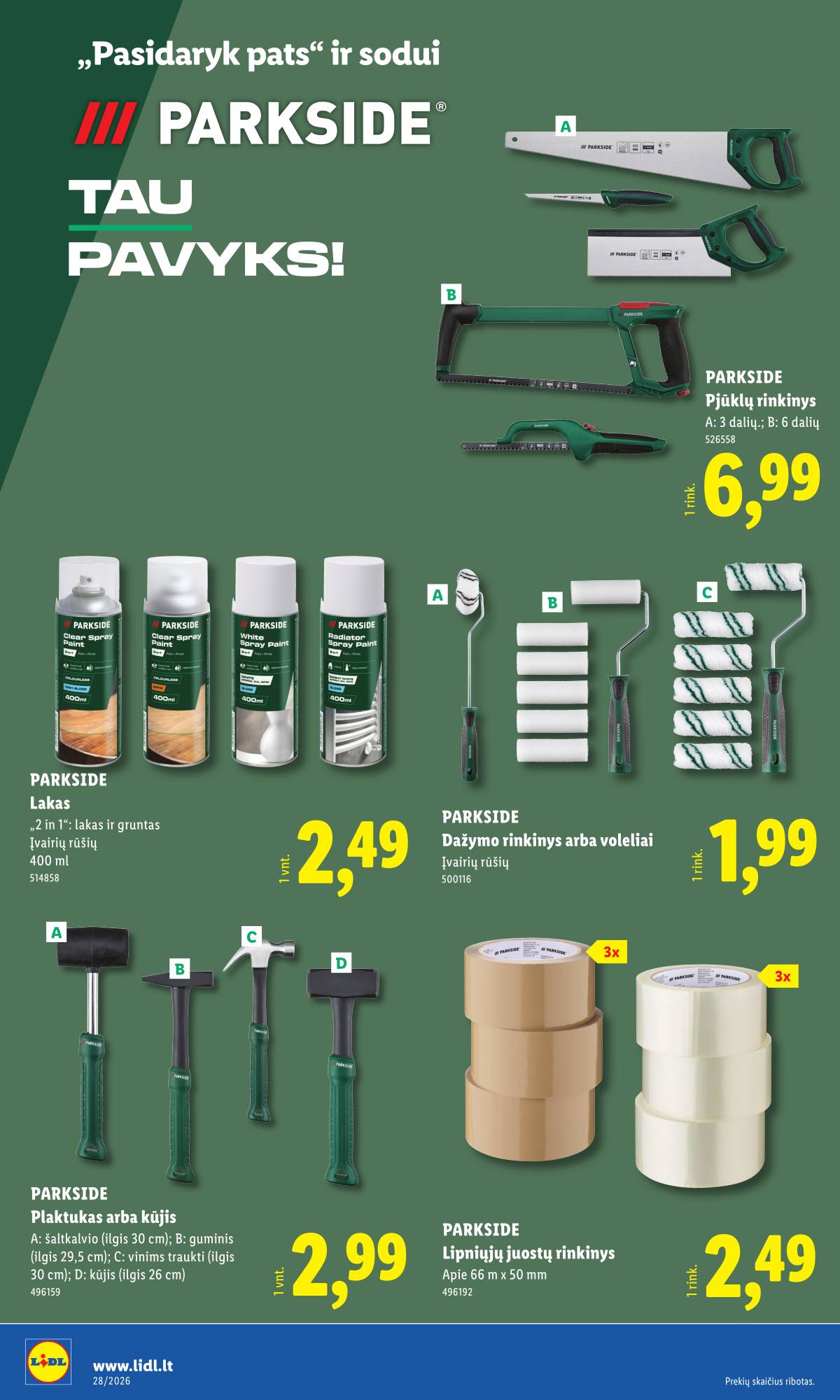 Lidl - LIDL Ne maisto prekių akcijų leidinys 16 puslapis