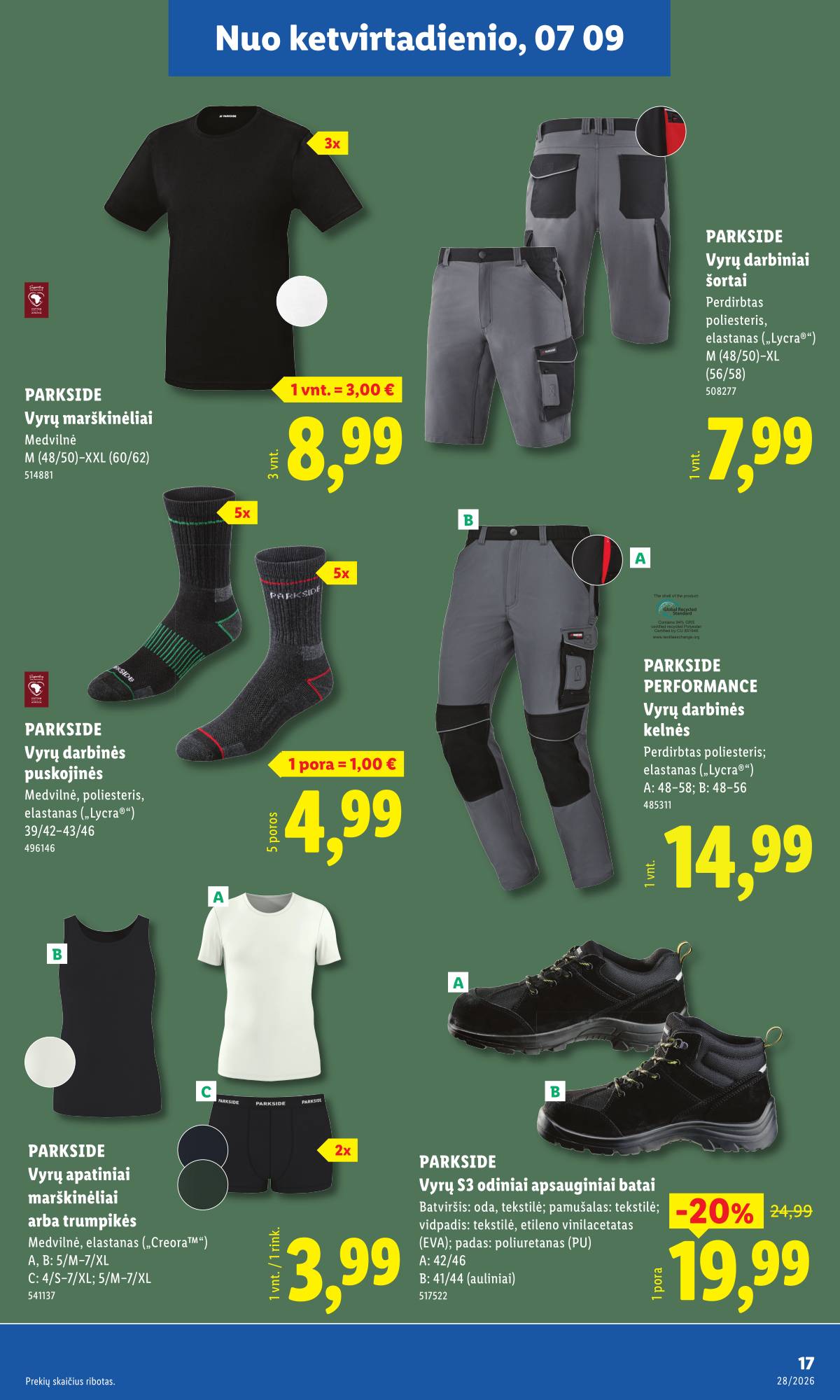 Lidl - LIDL Ne maisto prekių akcijų leidinys 17 puslapis