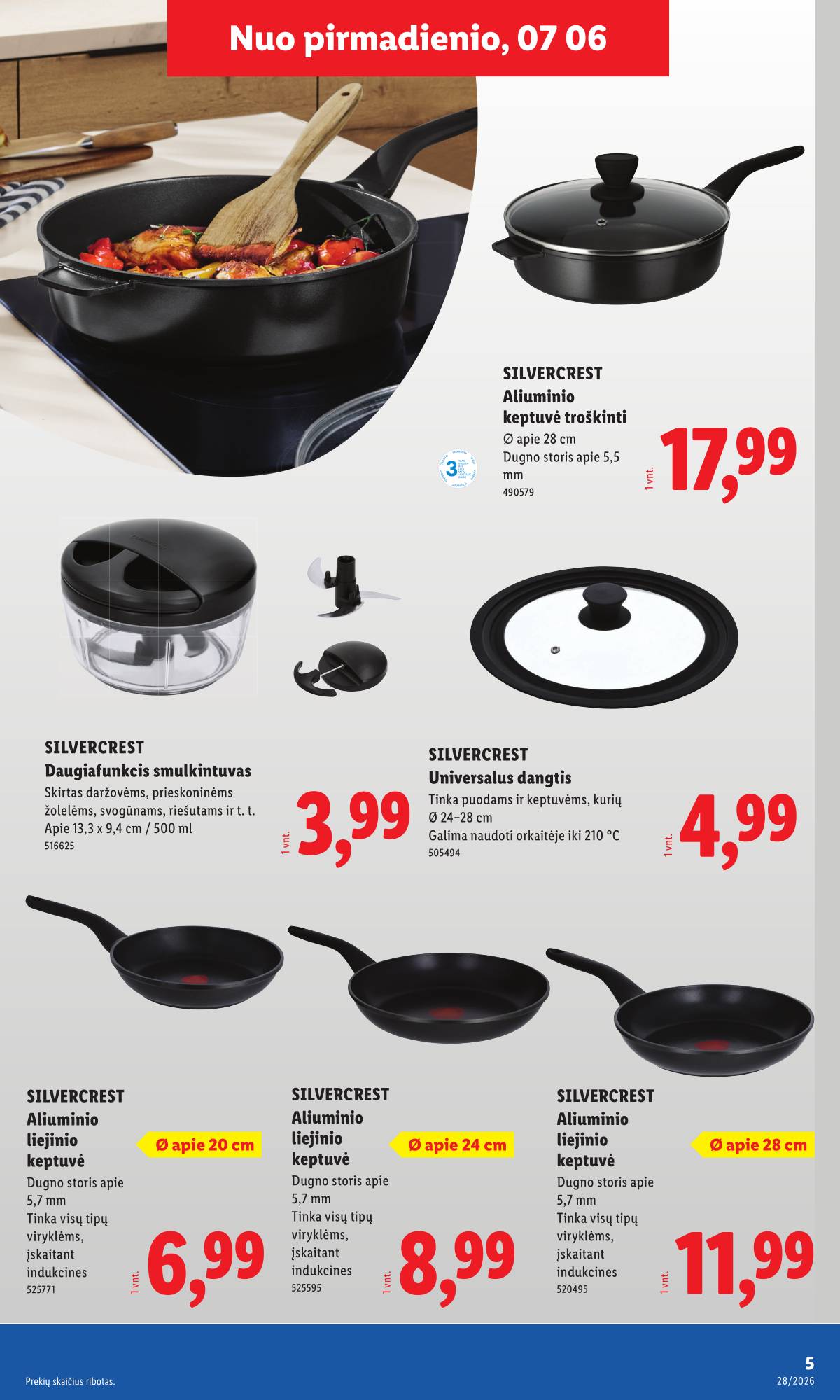 Lidl - LIDL Ne maisto prekių akcijų leidinys 5 puslapis