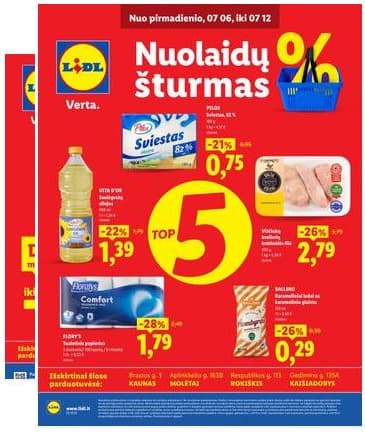 Lidl - Keturiose LIDL parduotuvėse! 2026-07-06 – 2026-07-12