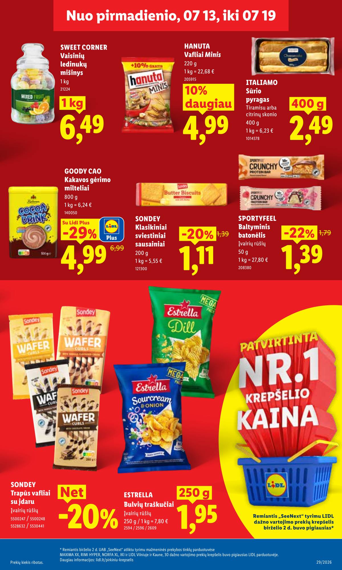 Lidl - LIDL SAVAITĖS Maisto prekių akcijų leidinys 21 puslapis