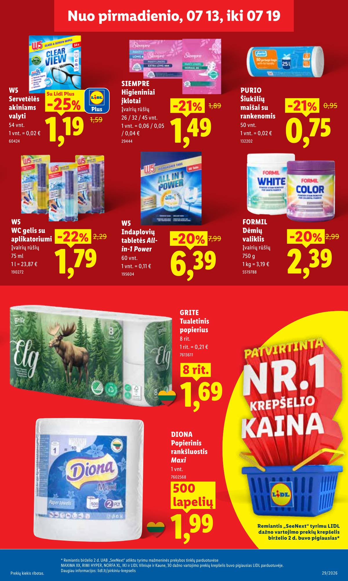Lidl - LIDL SAVAITĖS Maisto prekių akcijų leidinys 23 puslapis