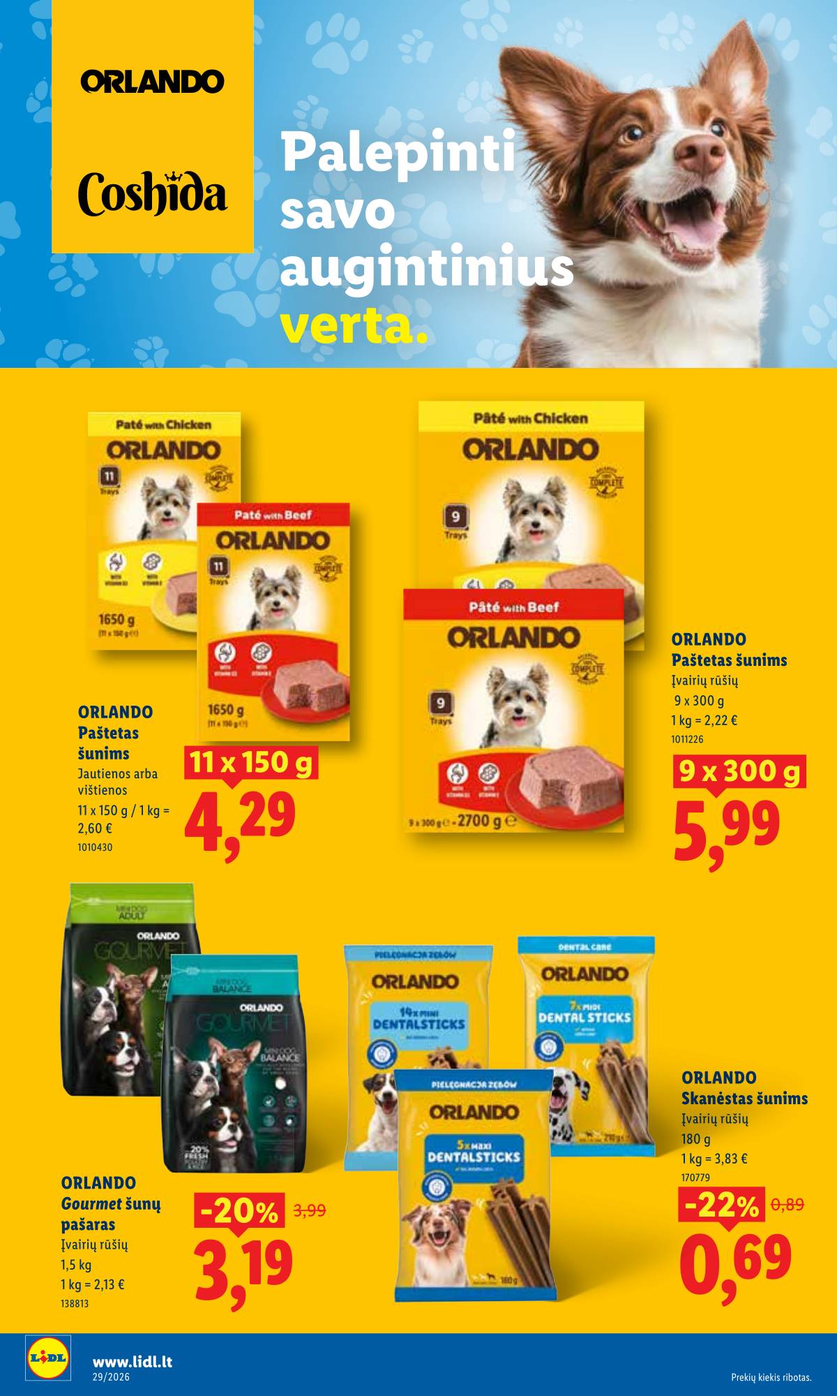 Lidl - LIDL SAVAITĖS Maisto prekių akcijų leidinys 26 puslapis