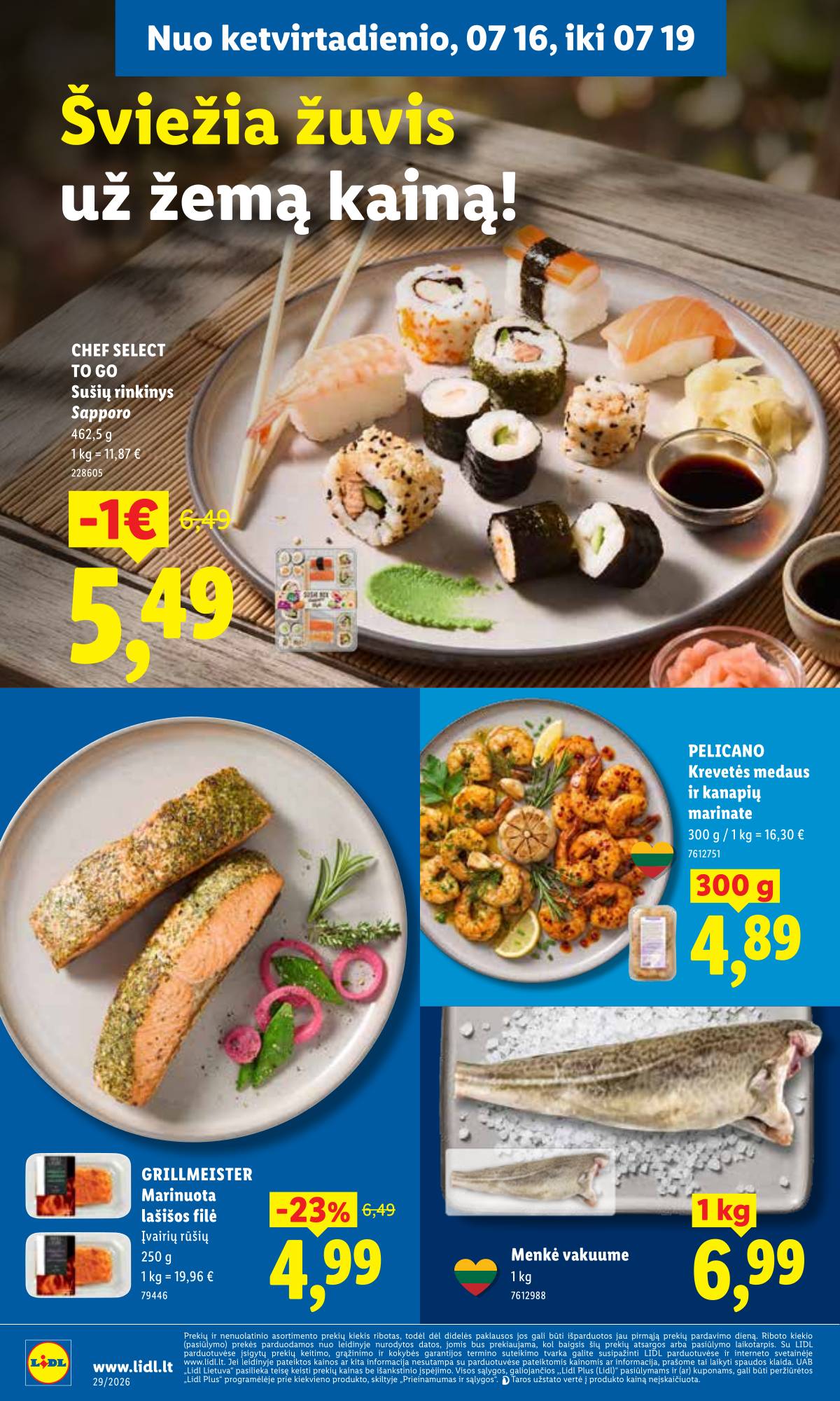 Lidl - LIDL SAVAITĖS Maisto prekių akcijų leidinys 38 puslapis