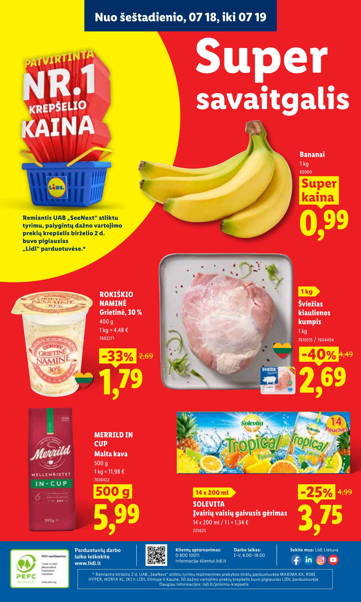Lidl - LIDL SAVAITĖS Maisto prekių akcijų leidinys 40 puslapis