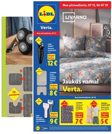Lidl - LIDL Ne maisto prekių akcijų leidinys 2026-07-13 – 2026-07-19