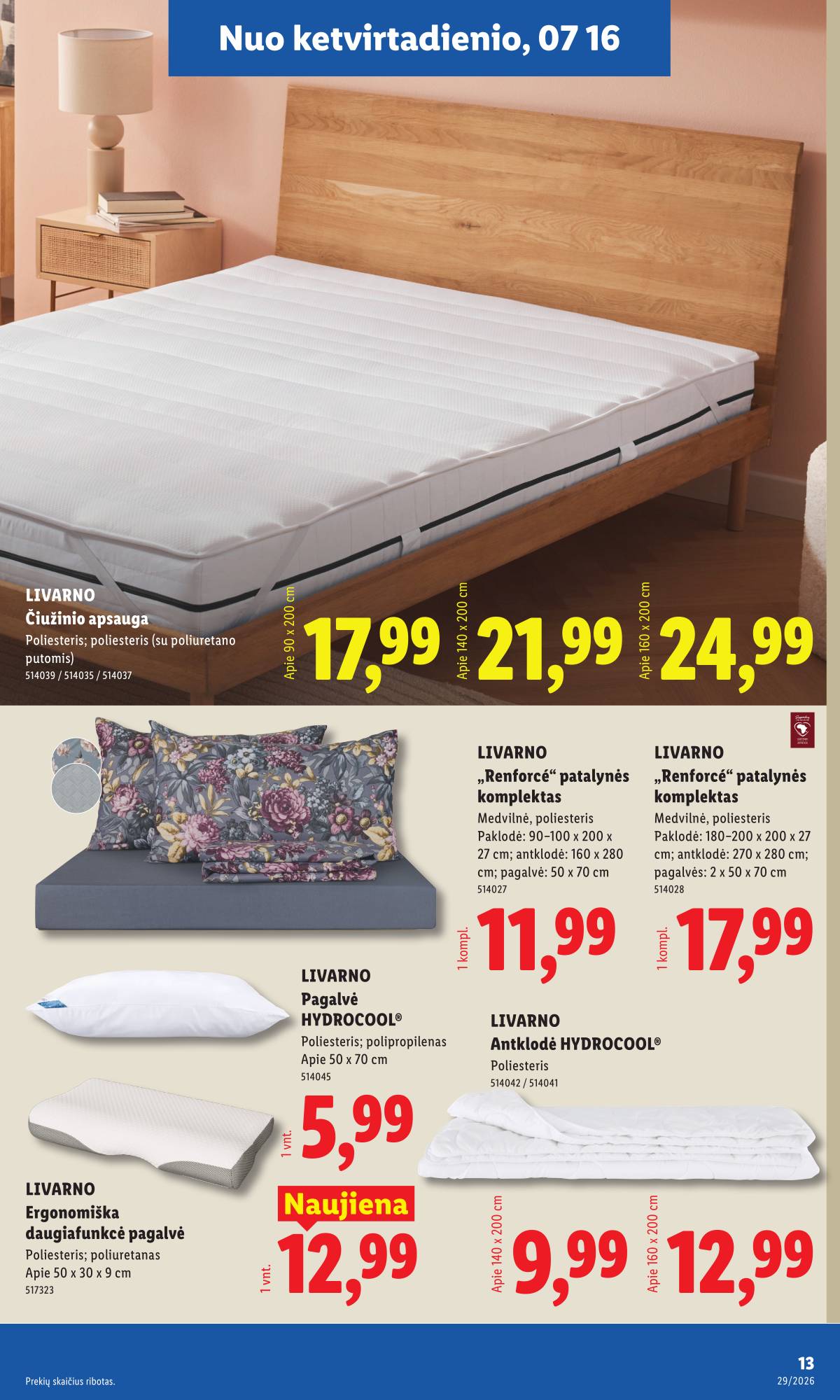 Lidl - LIDL Ne maisto prekių akcijų leidinys 13 puslapis