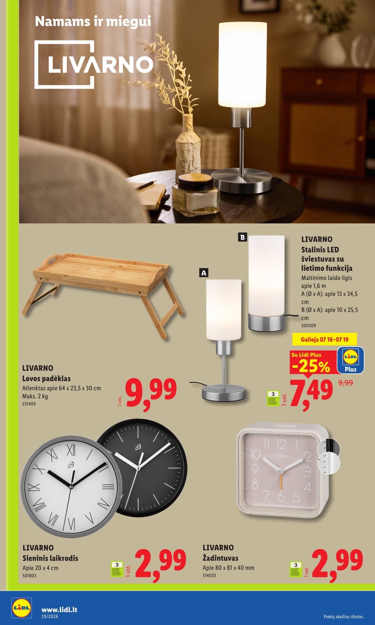 Lidl - LIDL Ne maisto prekių akcijų leidinys 14 puslapis