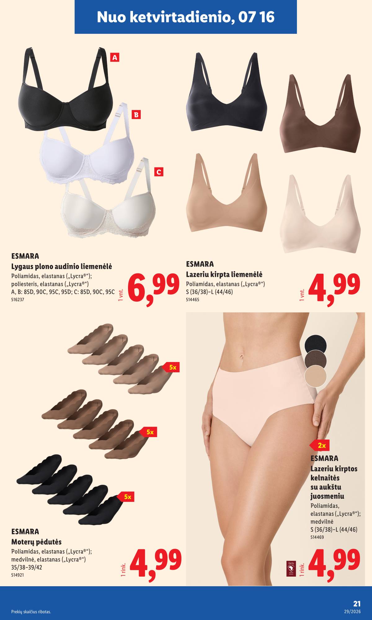 Lidl - LIDL Ne maisto prekių akcijų leidinys 21 puslapis