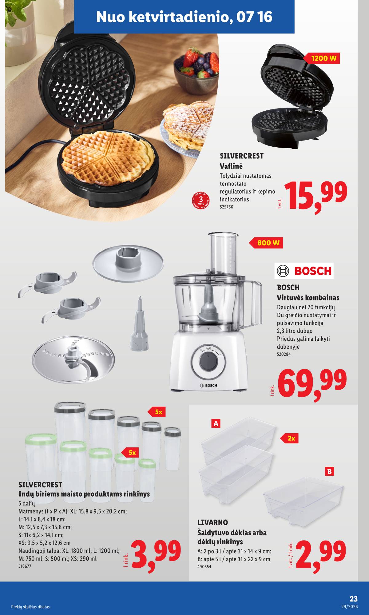 Lidl - LIDL Ne maisto prekių akcijų leidinys 23 puslapis