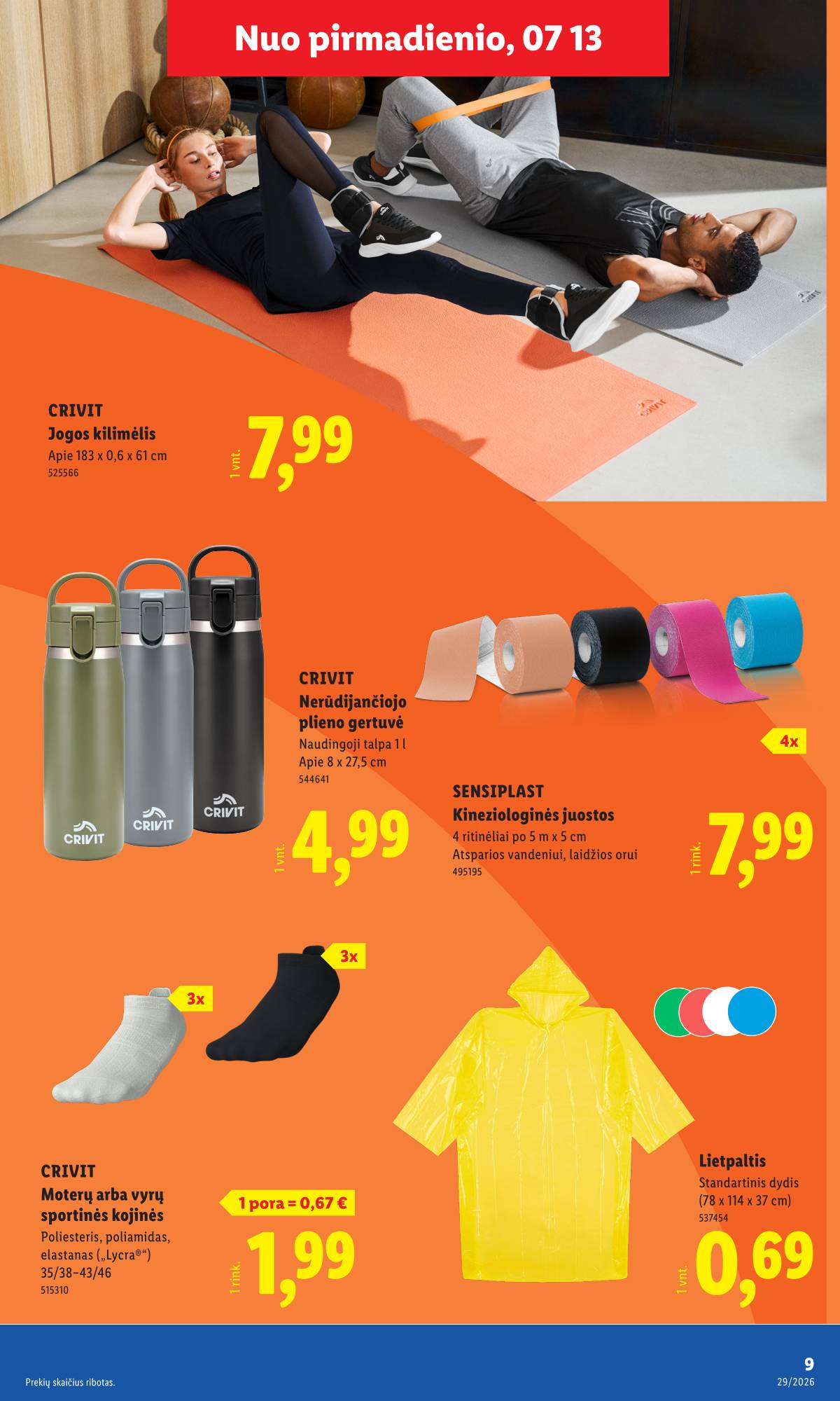 Lidl - LIDL Ne maisto prekių akcijų leidinys 9 puslapis