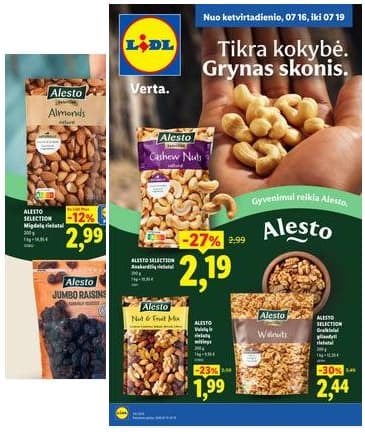 Lidl - LIDL akcijos nuo ketvirtadienio | 2026-03-19 - 2026-04-01 2026-07-13 – 2026-07-19