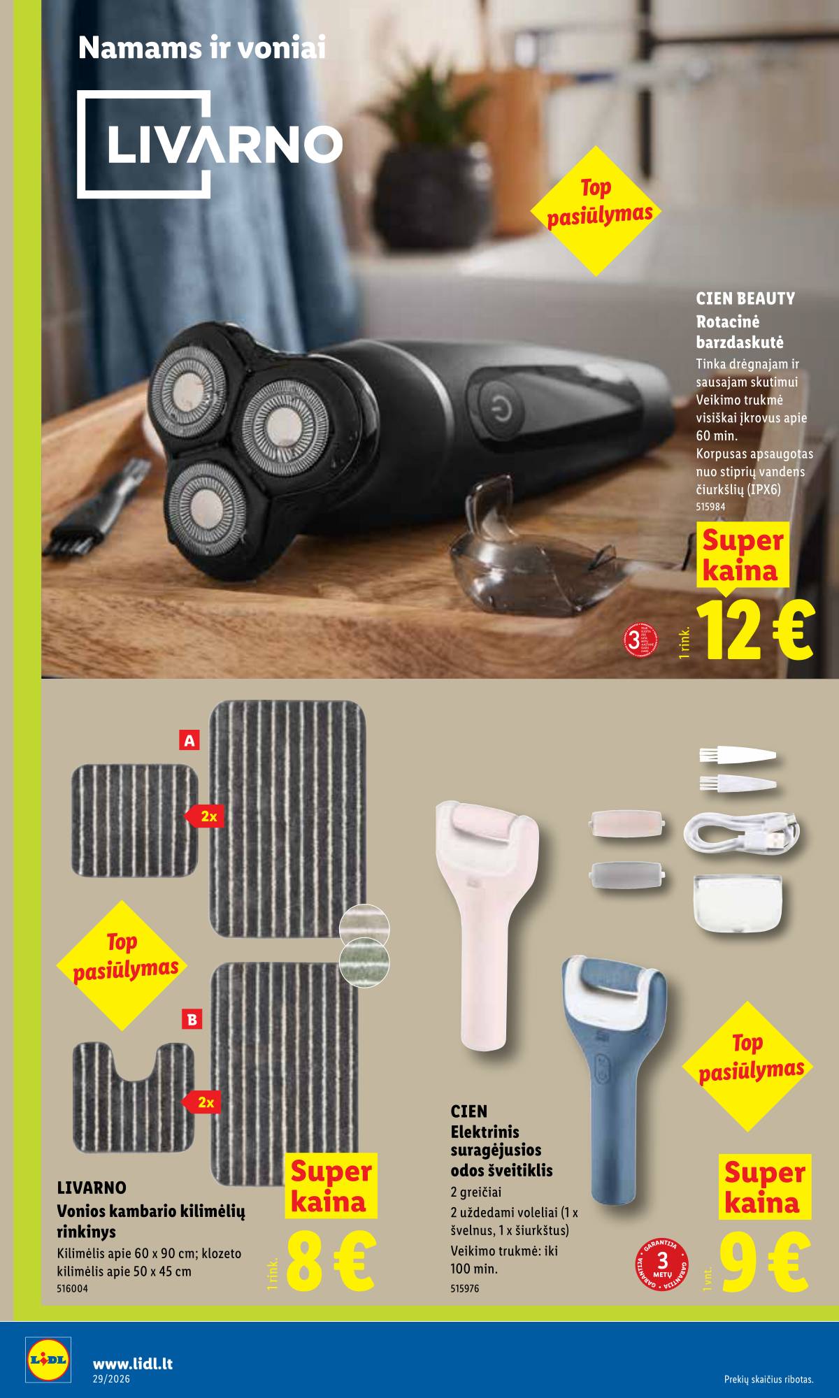 Lidl - LIDL SAVAITĖS Maisto prekių akcijų leidinys 18 puslapis
