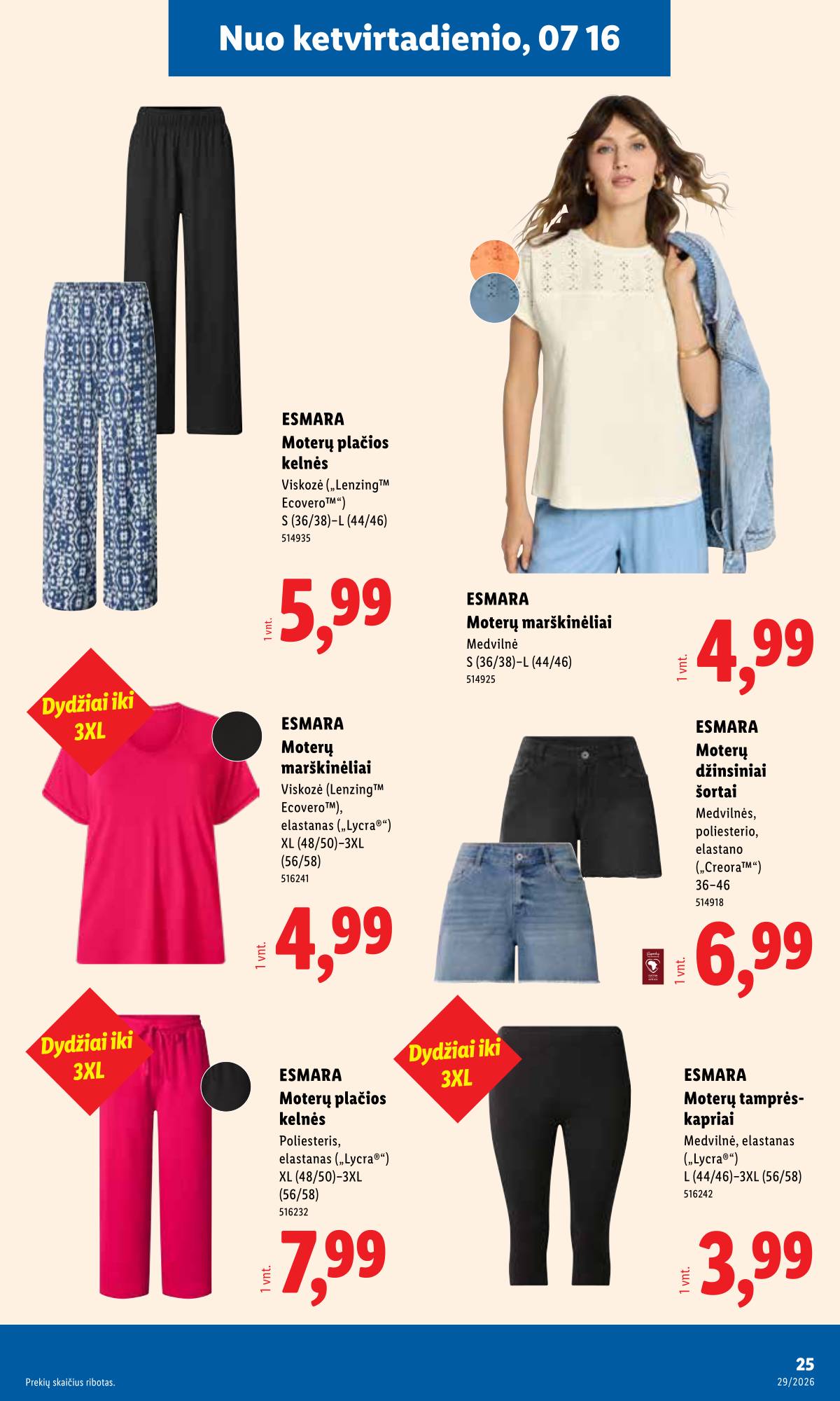 Lidl - LIDL SAVAITĖS Maisto prekių akcijų leidinys 25 puslapis