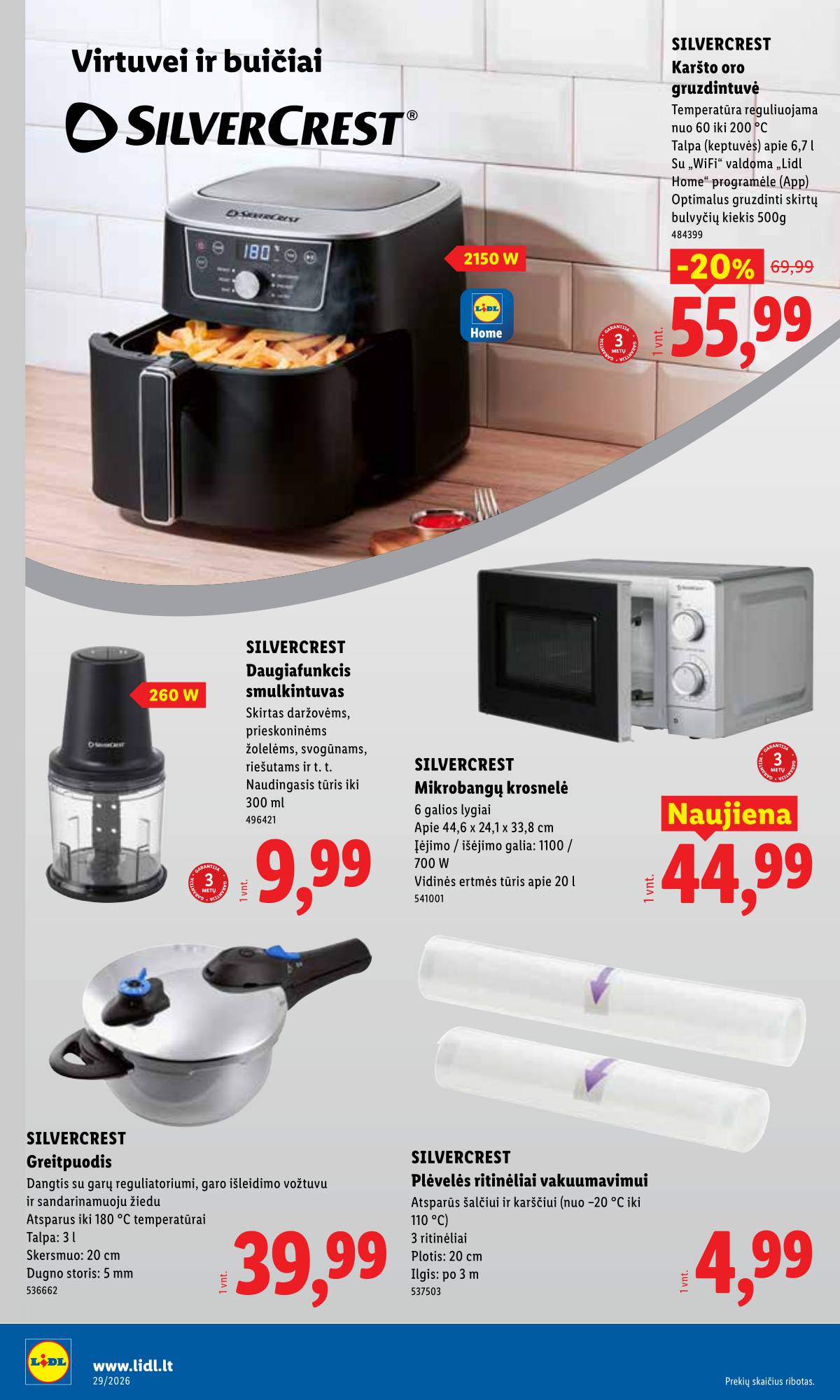 Lidl - LIDL SAVAITĖS Maisto prekių akcijų leidinys 26 puslapis