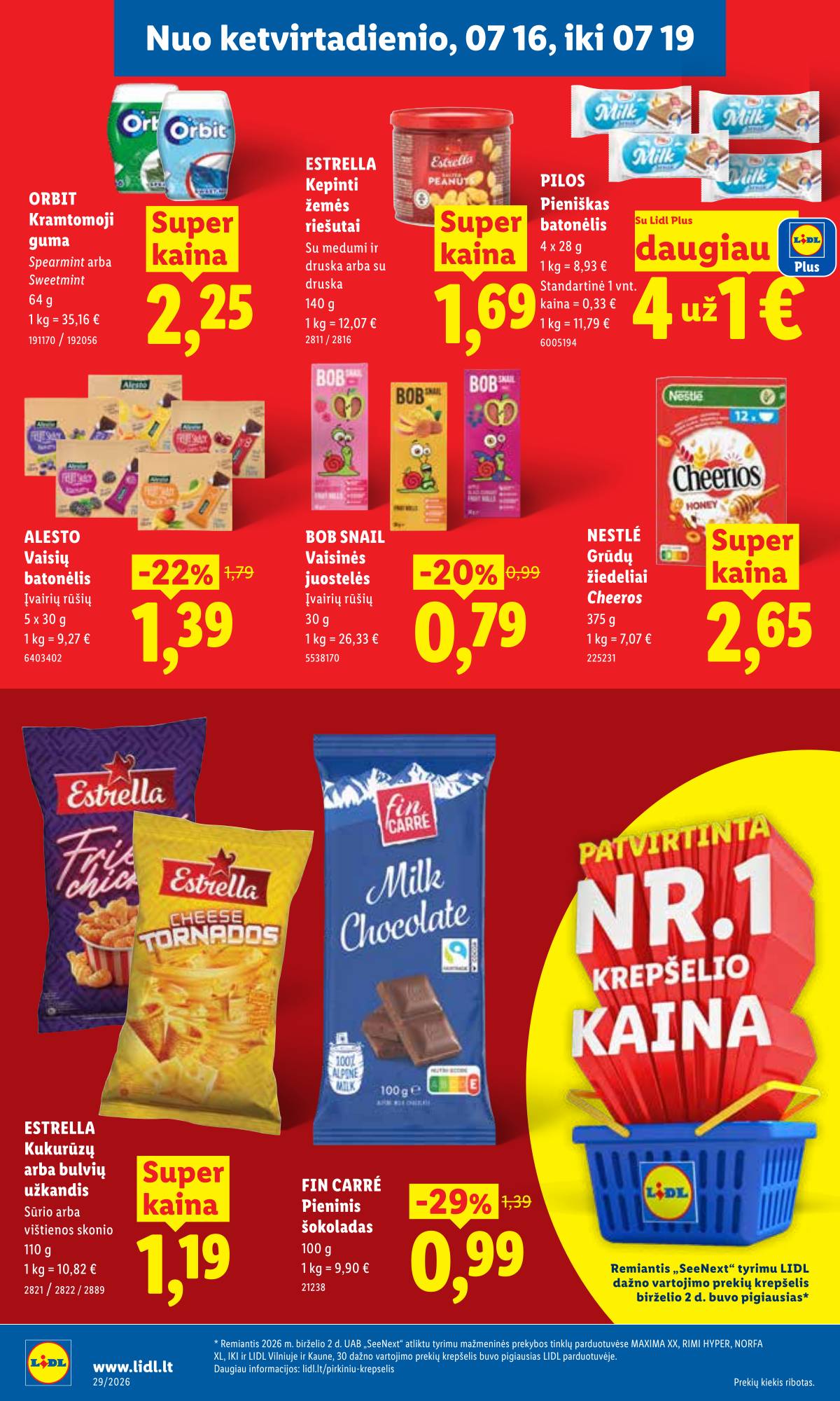 Lidl - LIDL SAVAITĖS Maisto prekių akcijų leidinys 34 puslapis