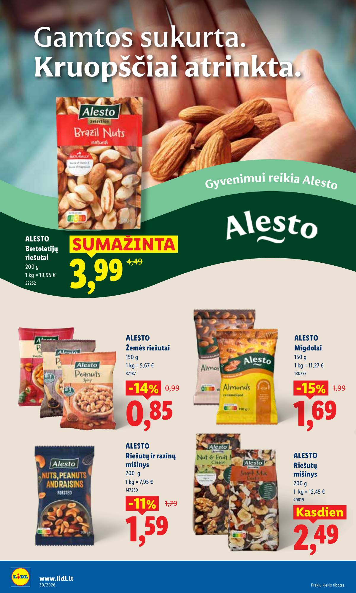 Lidl - LIDL SAVAITĖS Maisto prekių akcijų leidinys 12 puslapis