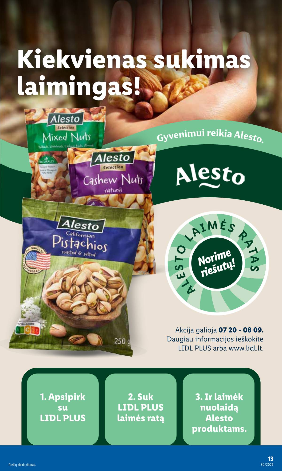 Lidl - LIDL SAVAITĖS Maisto prekių akcijų leidinys 13 puslapis