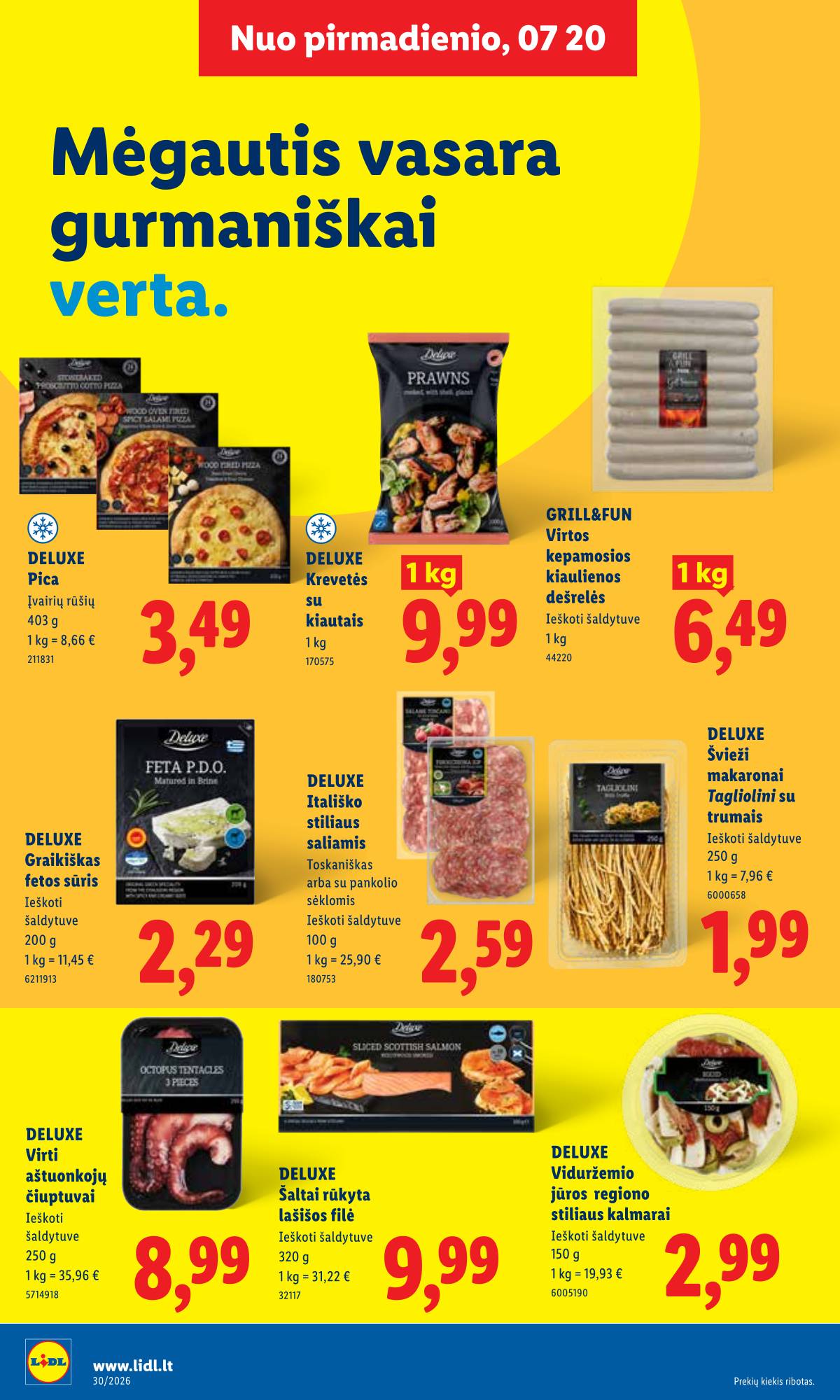 Lidl - LIDL SAVAITĖS Maisto prekių akcijų leidinys 14 puslapis