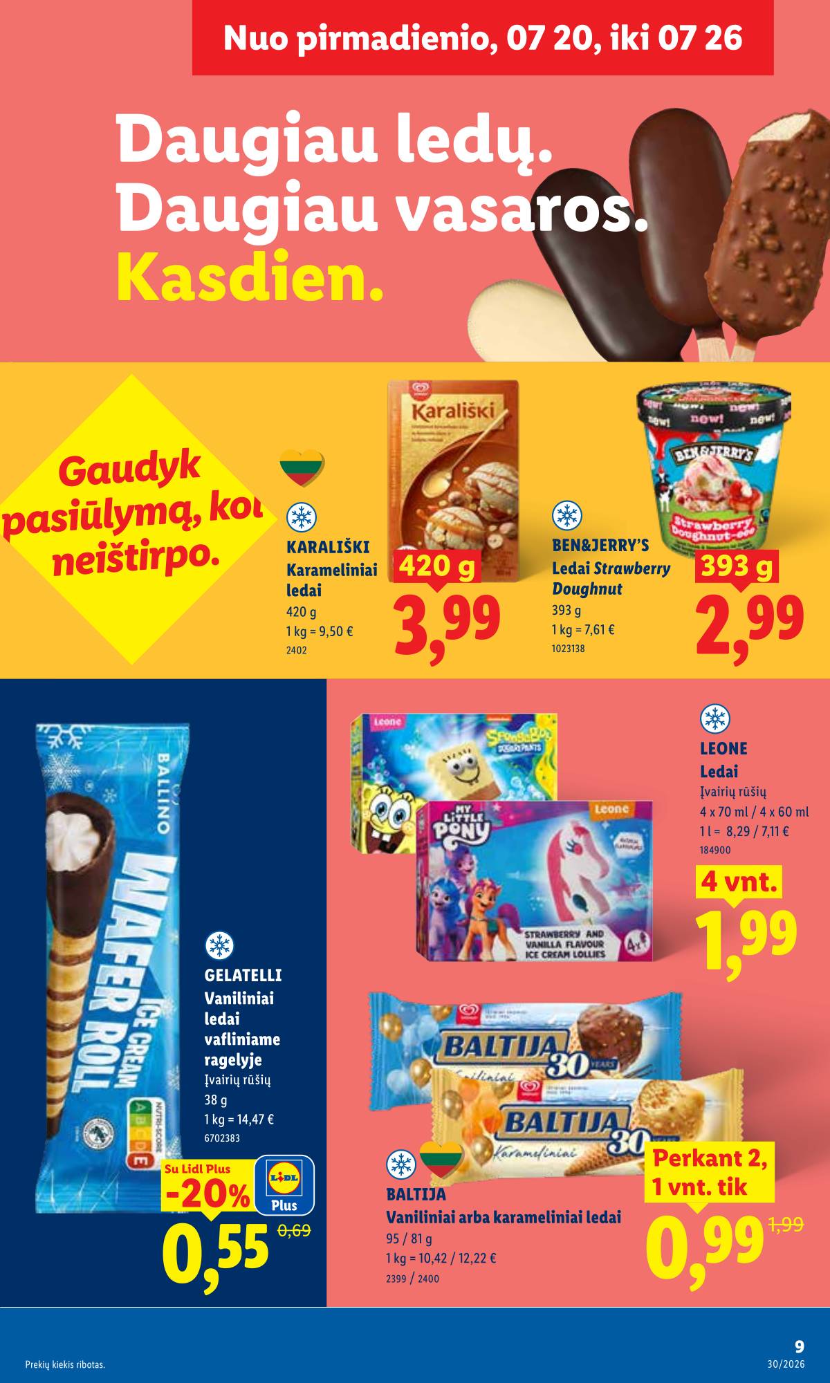 Lidl - LIDL SAVAITĖS Maisto prekių akcijų leidinys 16 puslapis