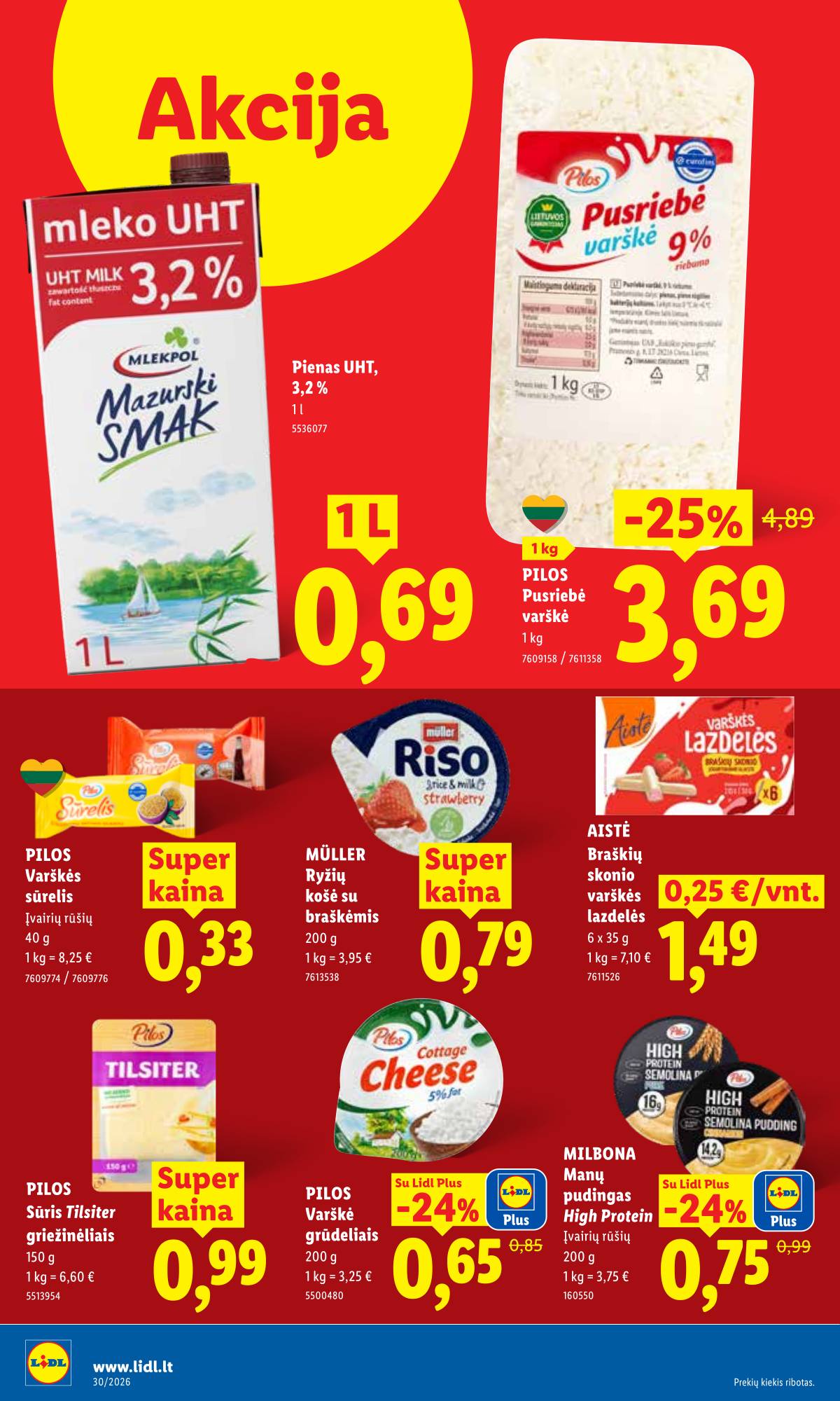 Lidl - LIDL SAVAITĖS Maisto prekių akcijų leidinys 18 puslapis