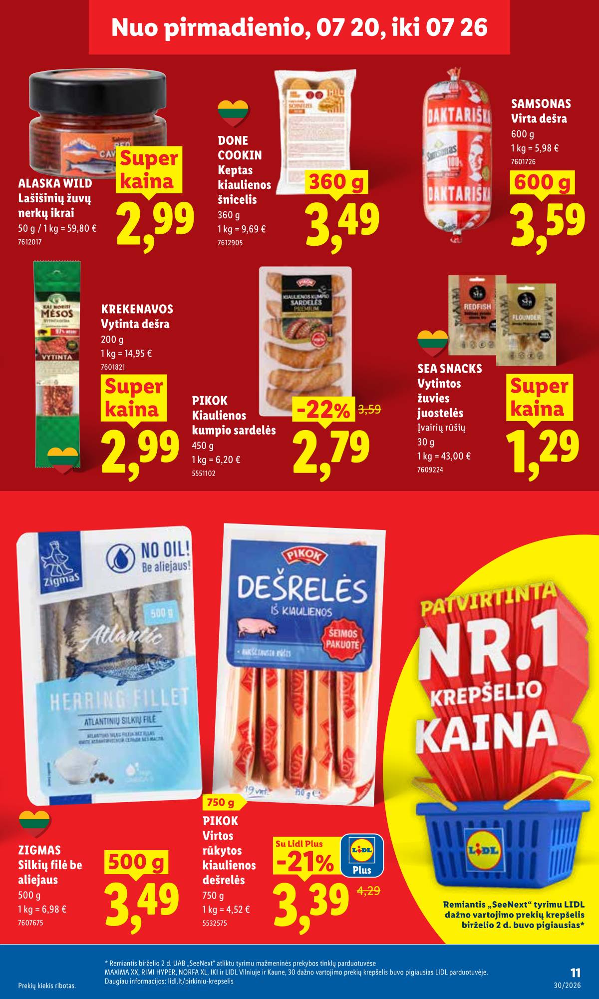 Lidl - LIDL SAVAITĖS Maisto prekių akcijų leidinys 19 puslapis