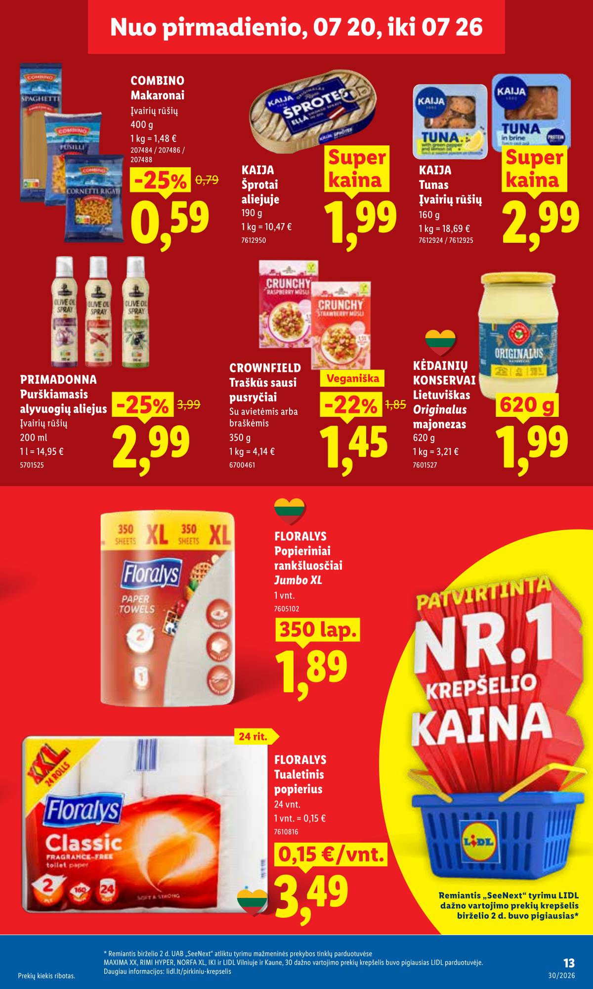 Lidl - LIDL SAVAITĖS Maisto prekių akcijų leidinys 21 puslapis