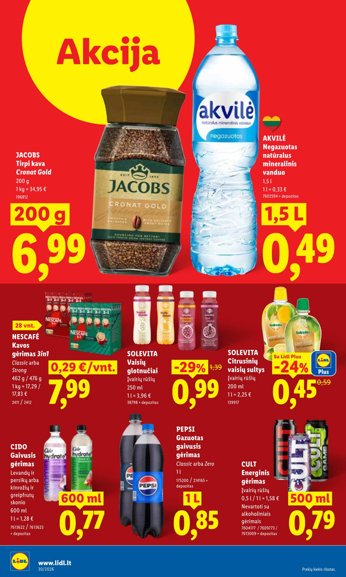Lidl - LIDL SAVAITĖS Maisto prekių akcijų leidinys 22 puslapis