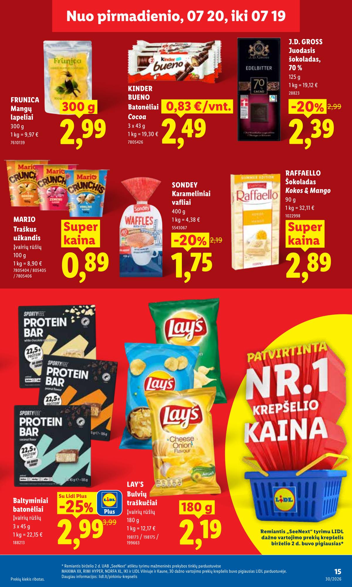 Lidl - LIDL SAVAITĖS Maisto prekių akcijų leidinys 23 puslapis