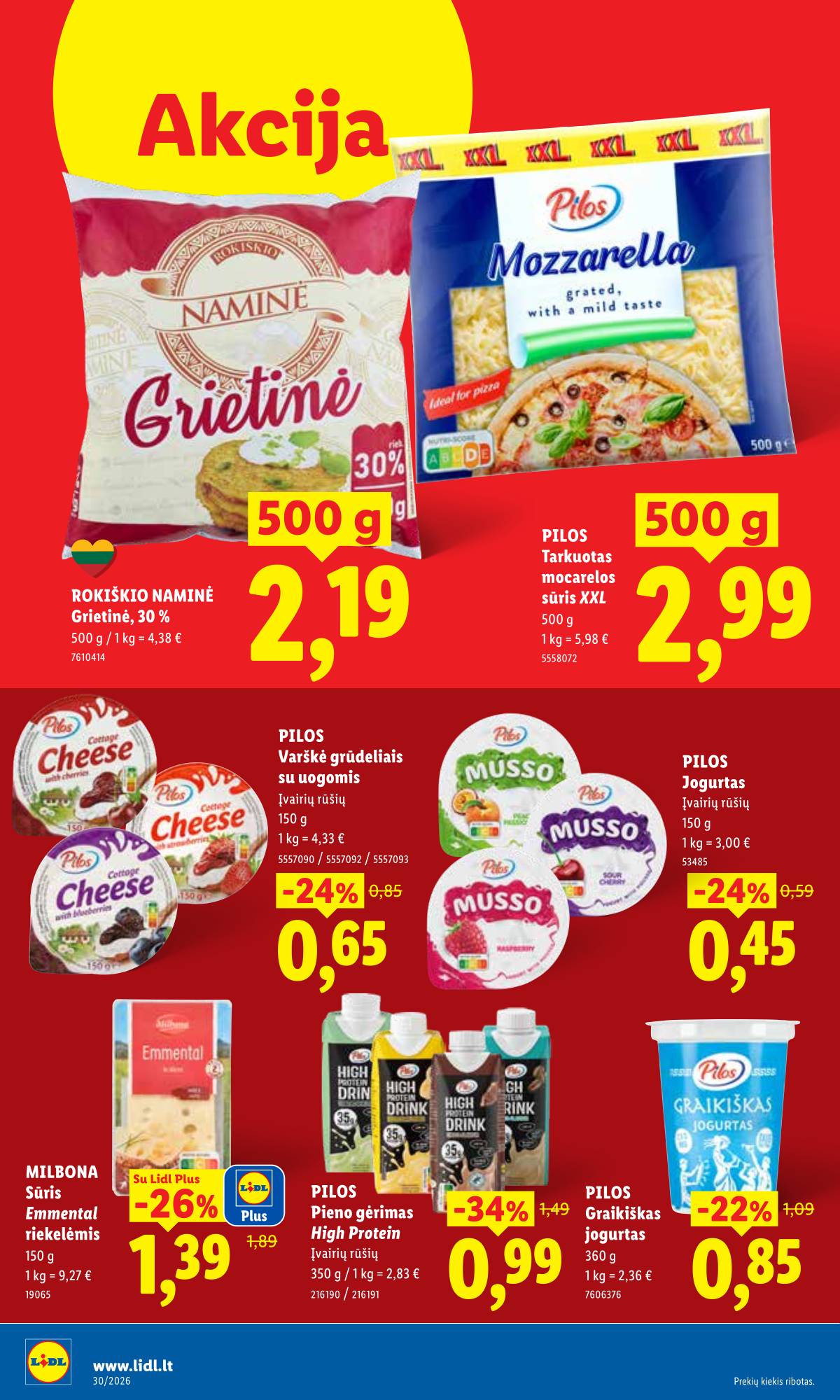 Lidl - LIDL SAVAITĖS Maisto prekių akcijų leidinys 38 puslapis