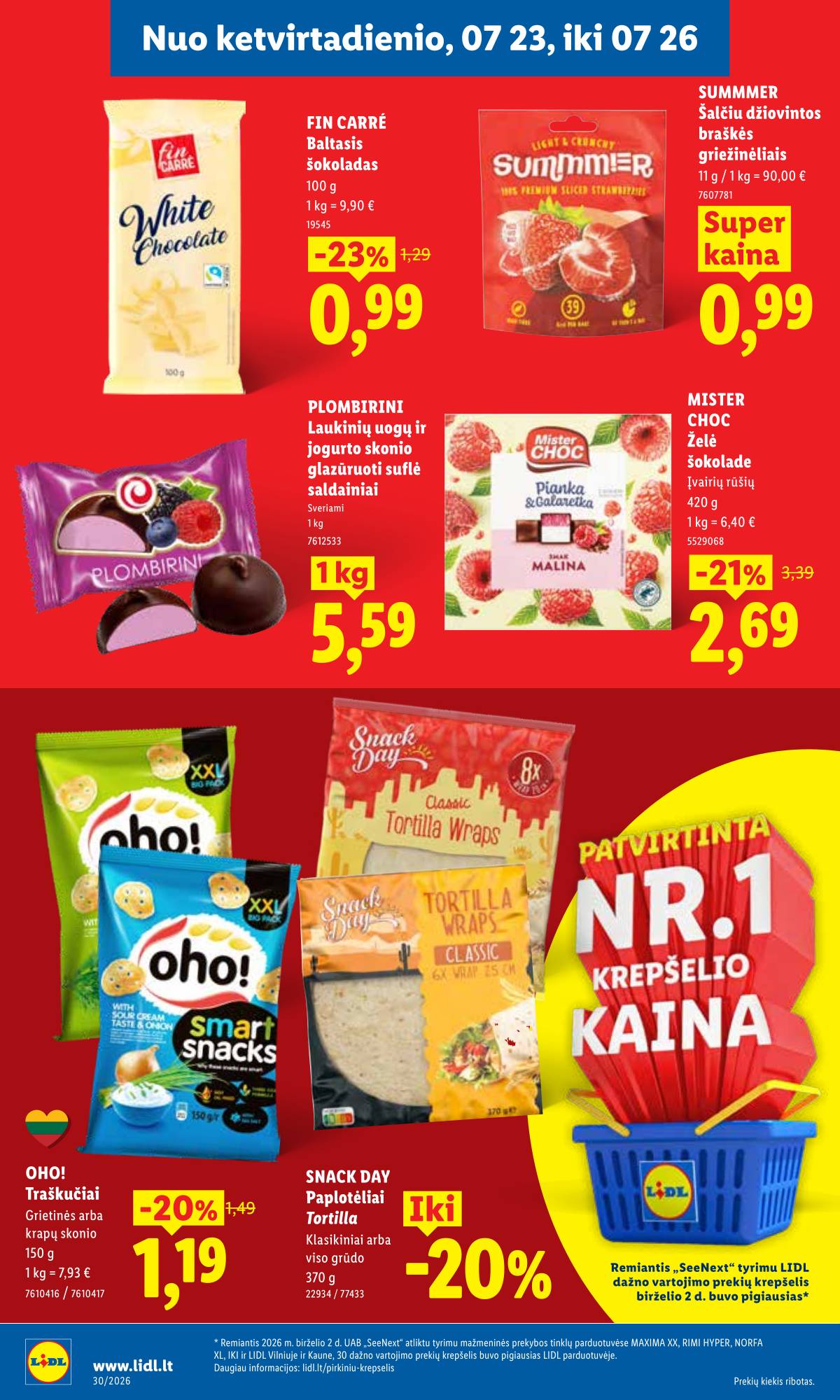 Lidl - LIDL SAVAITĖS Maisto prekių akcijų leidinys 40 puslapis