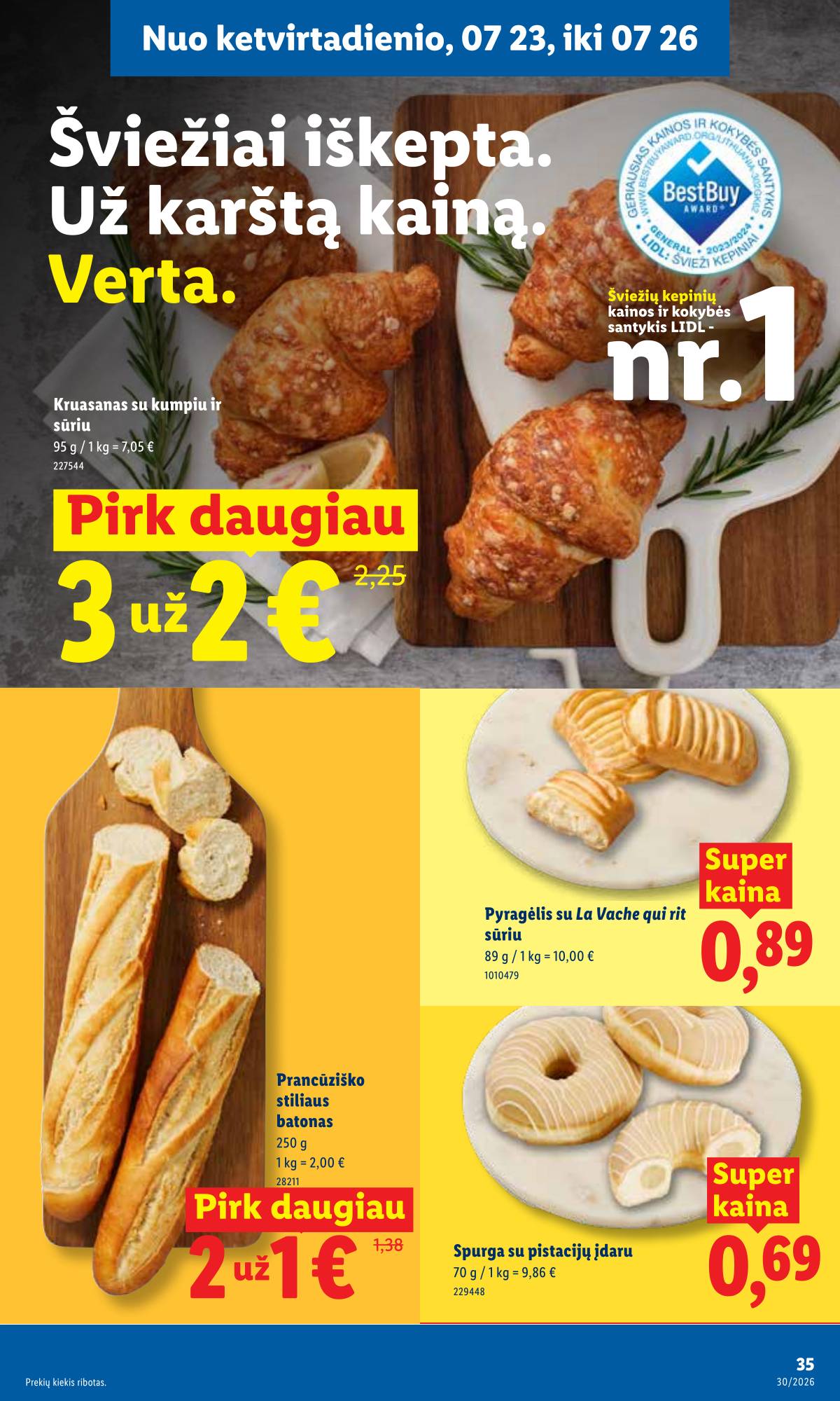 Lidl - LIDL SAVAITĖS Maisto prekių akcijų leidinys 41 puslapis