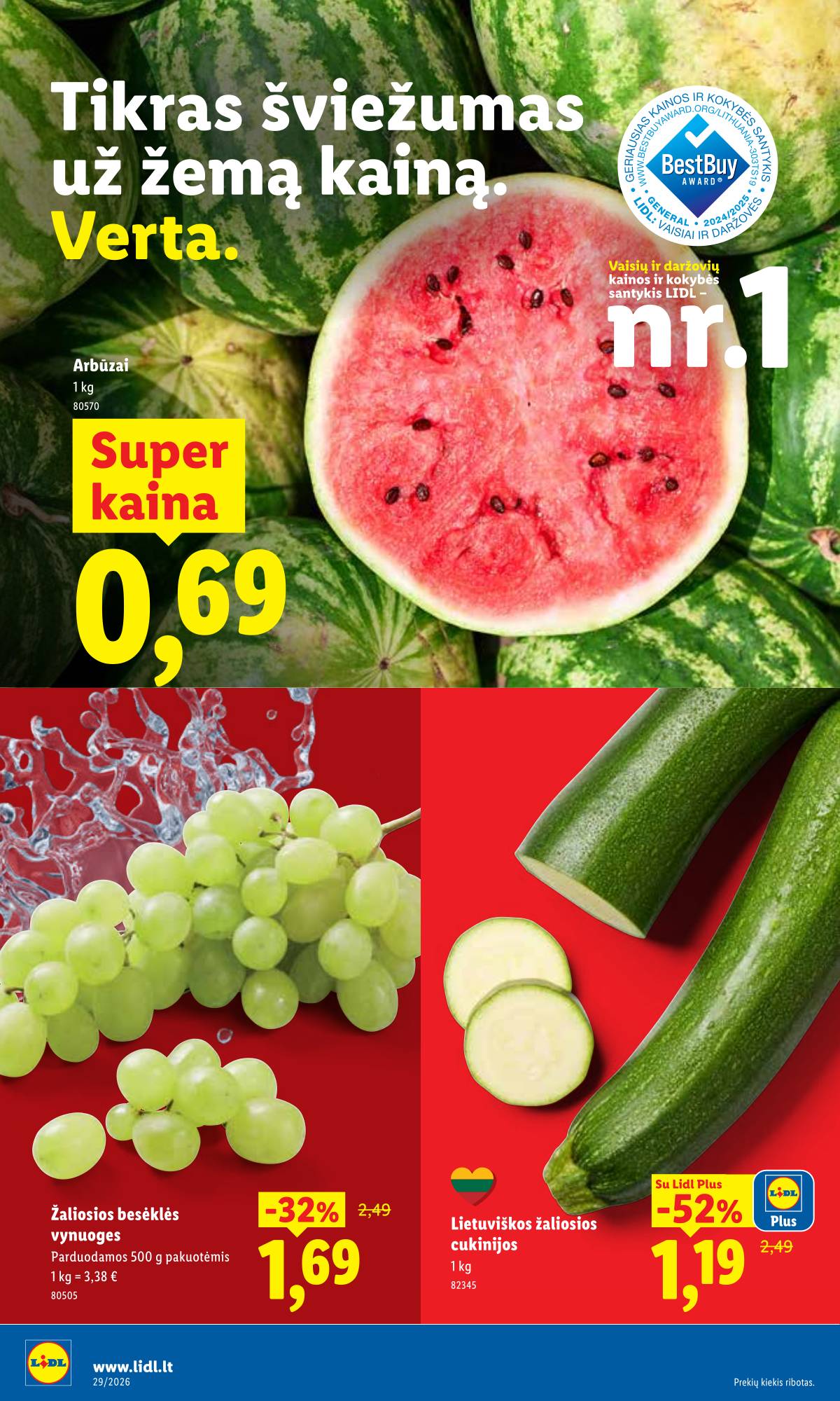 Lidl - LIDL SAVAITĖS Maisto prekių akcijų leidinys 42 puslapis