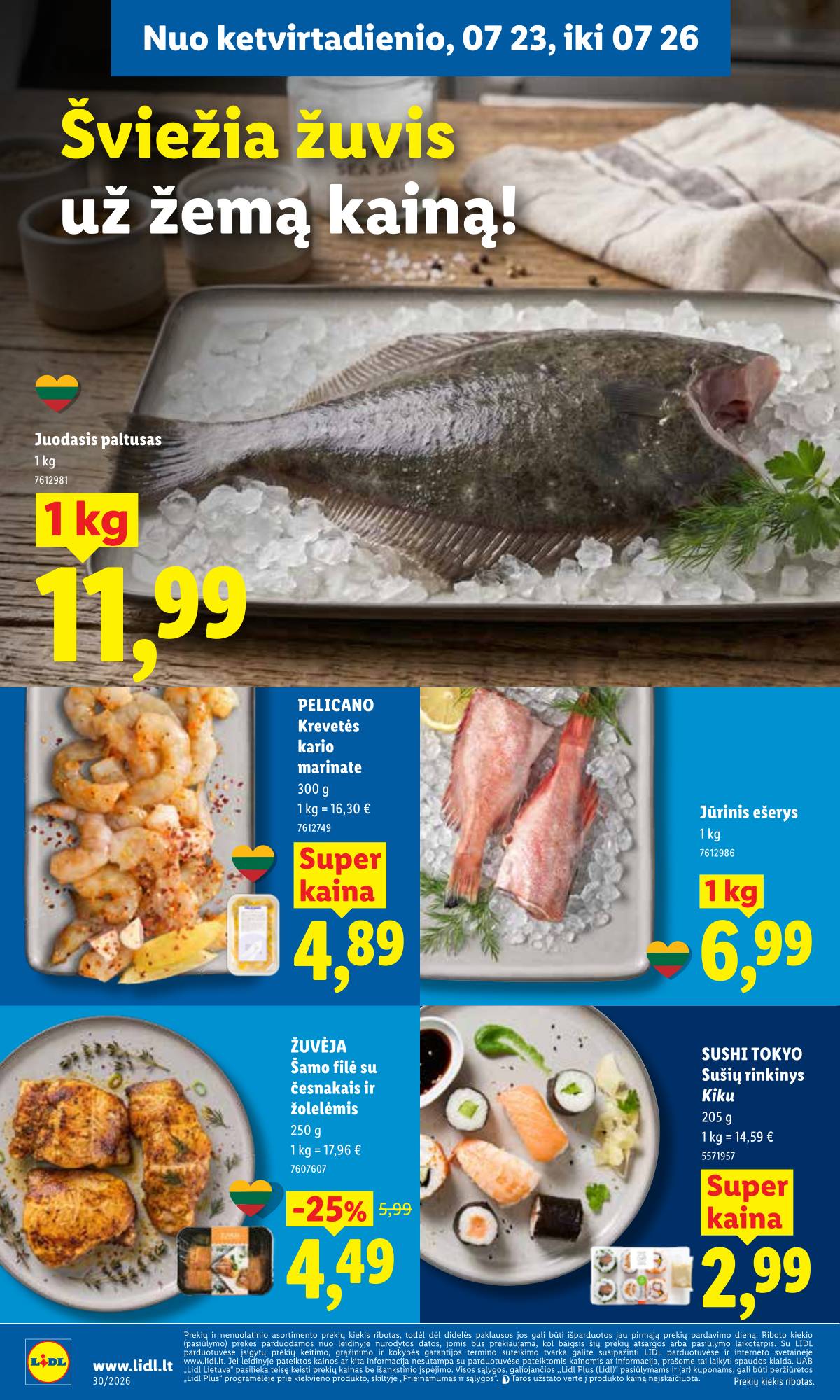 Lidl - LIDL SAVAITĖS Maisto prekių akcijų leidinys 44 puslapis