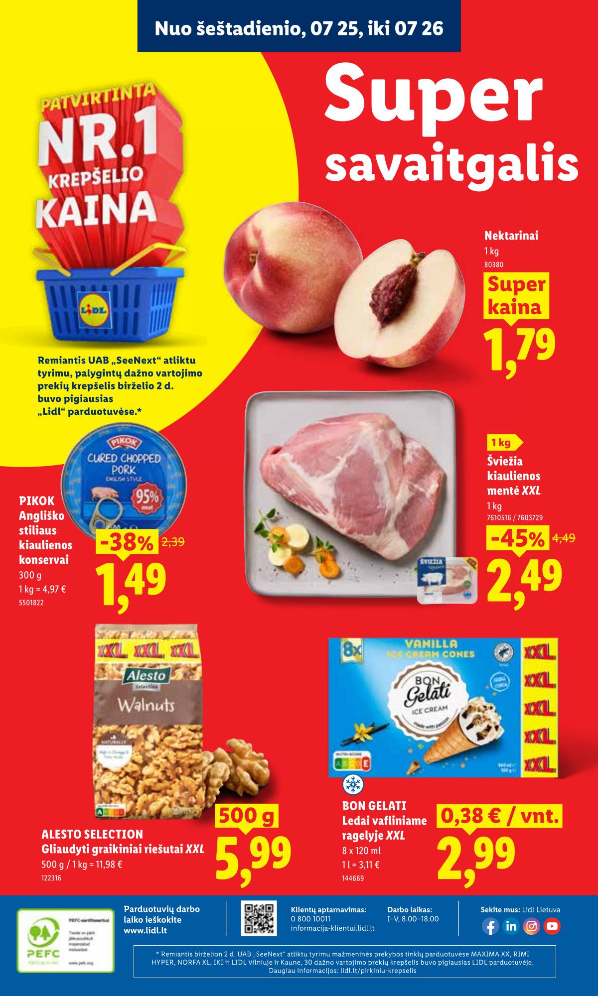 Lidl - LIDL SAVAITĖS Maisto prekių akcijų leidinys 46 puslapis