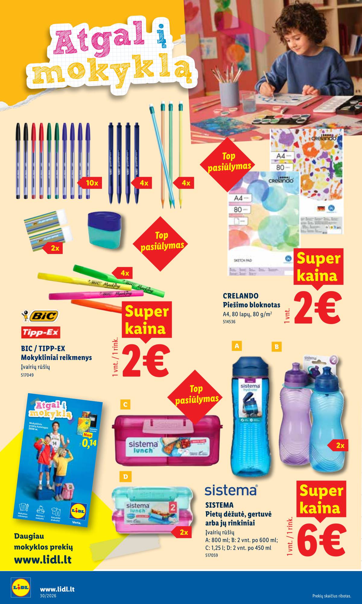 Lidl - LIDL Ne maisto prekių akcijų leidinys 10 puslapis