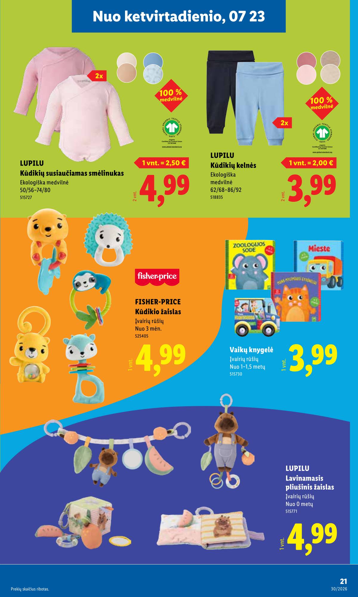 Lidl - LIDL Ne maisto prekių akcijų leidinys 21 puslapis
