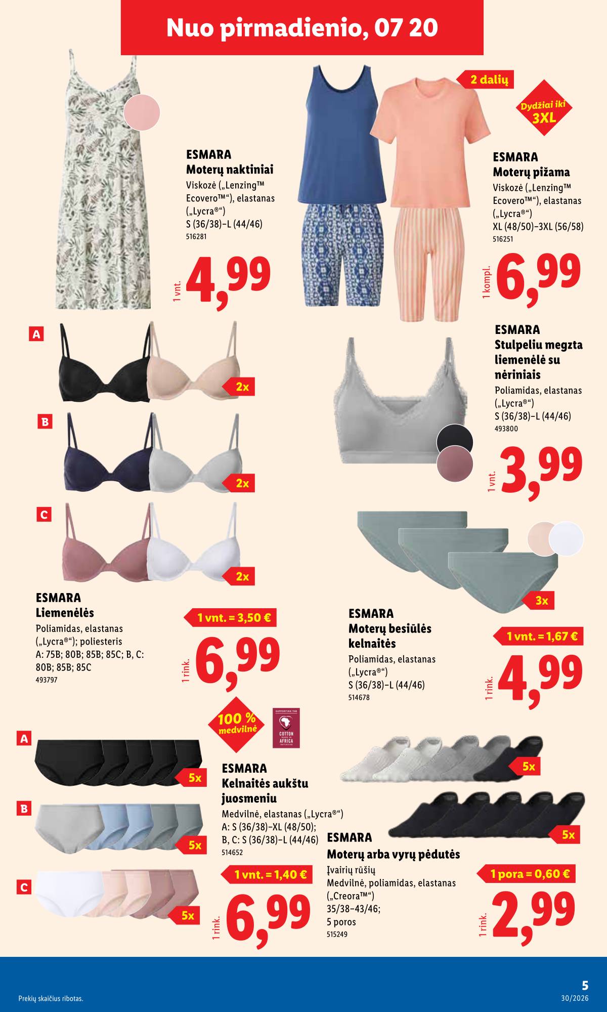 Lidl - LIDL Ne maisto prekių akcijų leidinys 5 puslapis