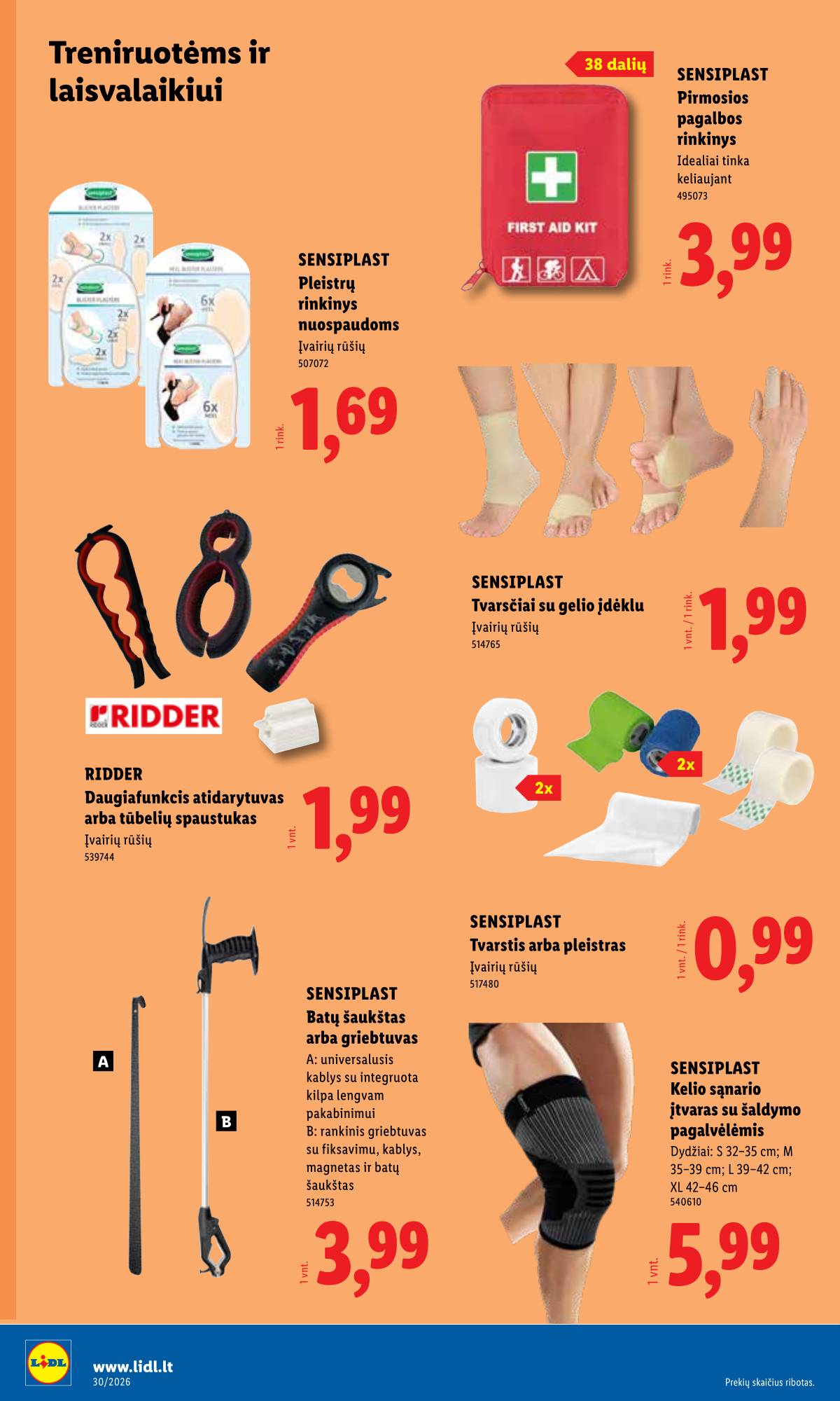 Lidl - LIDL Ne maisto prekių akcijų leidinys 8 puslapis