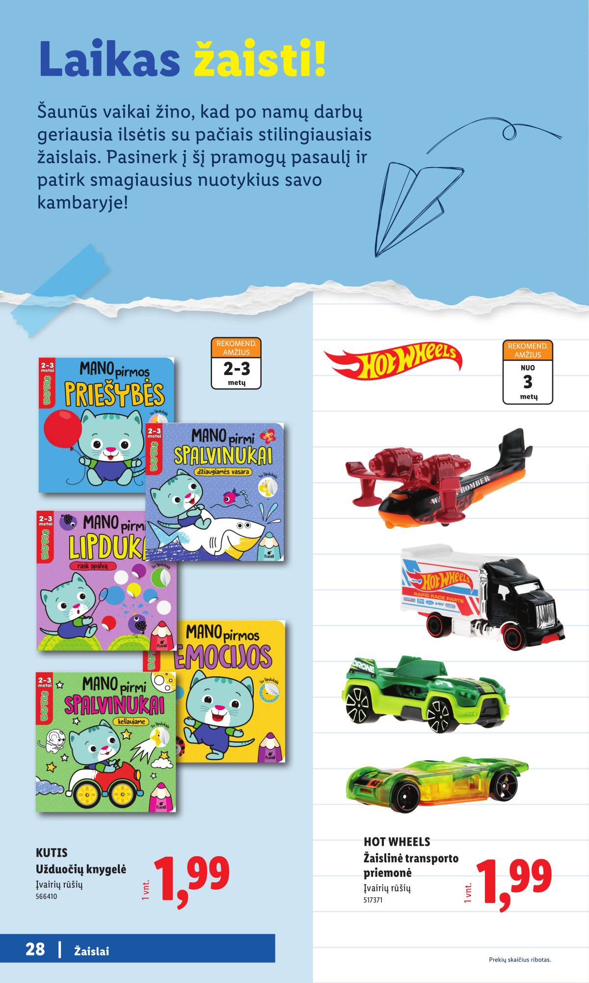 Lidl - Mokyklos prekių katalogas 2026 28 puslapis